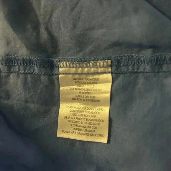 Women’s Caribbean Joe Blue Top Size Large - Picture 7 of 7